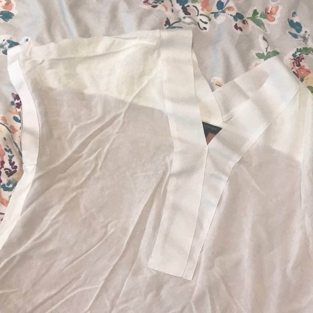 Two Color Banana Republic Factory Blouse